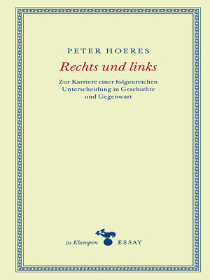 cover image of Rechts und links